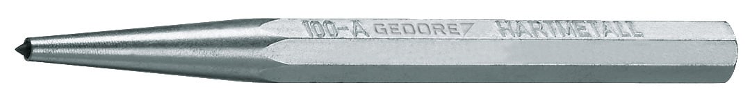 100 A centre punch, 8-point, with carbide tip