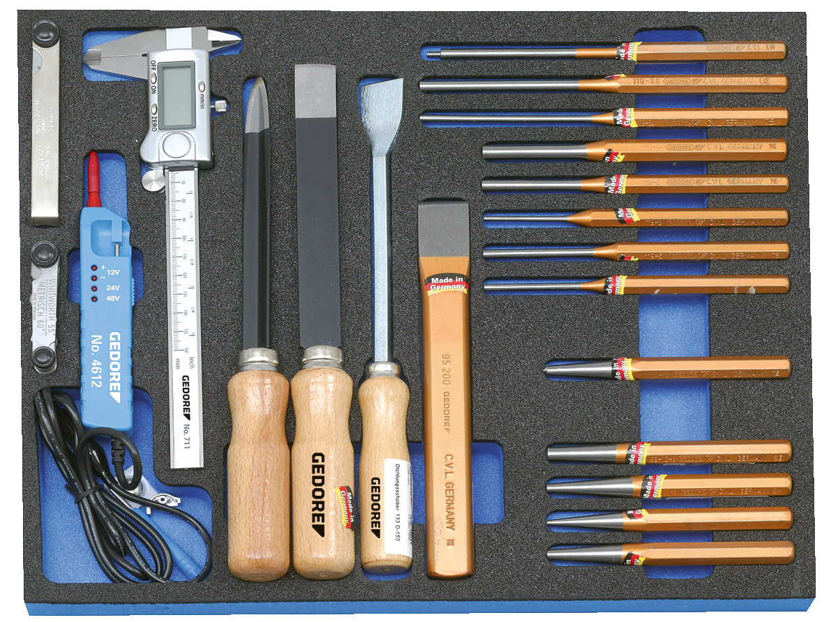 2005 CT2-119 Tool assortment in 2/4 check tool module