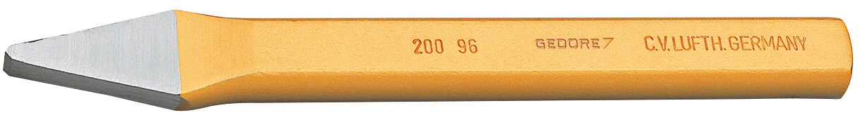 96 Cross-cut chisel flat oval