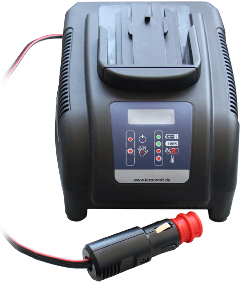 Charger with 12/ 24 V on-board connection