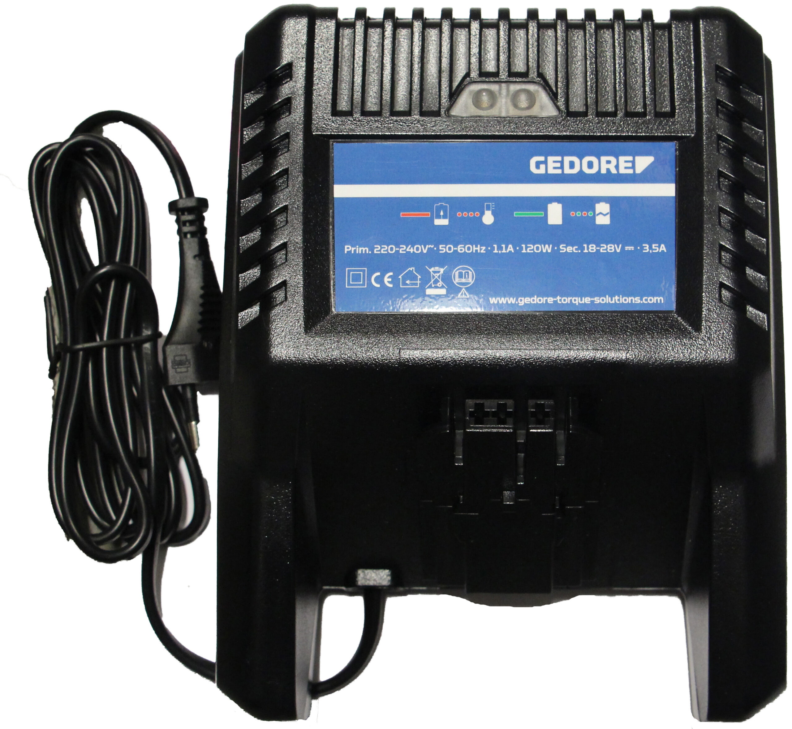 Charger 220-240V / 50/60Hz for Lithium-Ion battery 28V / 3Ah