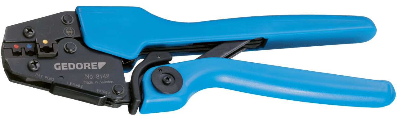 8142 Precision crimping pliers for insulated cable lugs