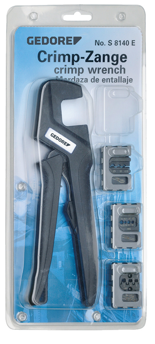 S 8140 E Crimping pliers set Electrician 4 pieces