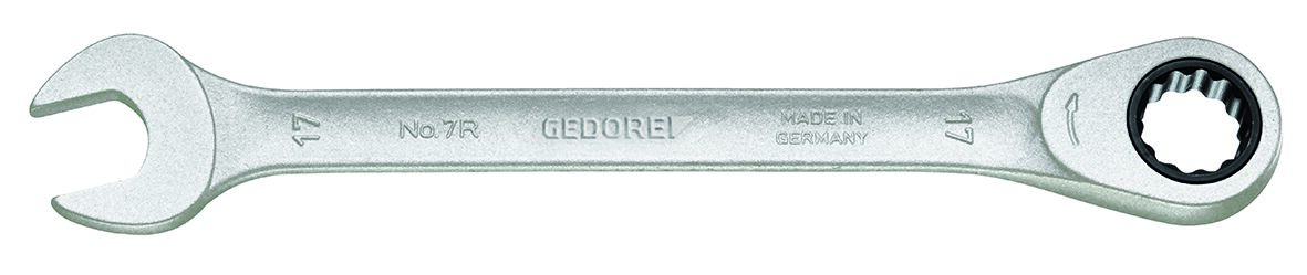 7 R Combination ratchet spanner