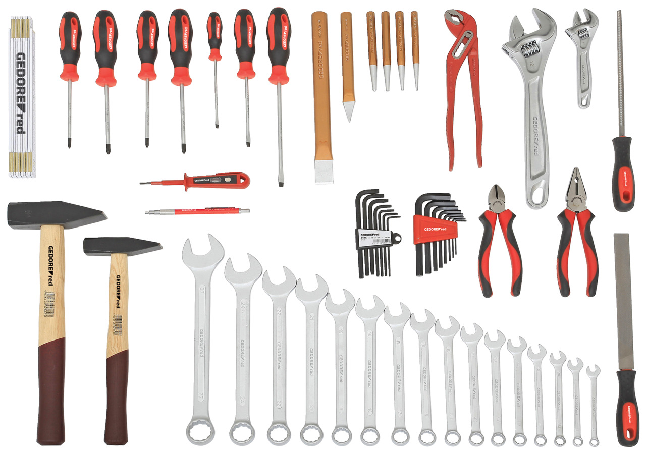R21650059 Universal set ALLROUND in tool case 56 pieces
