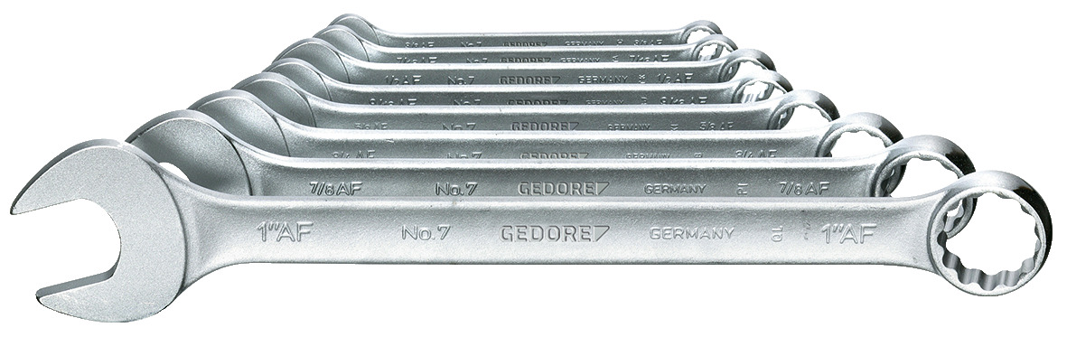 7 (AF) Combination-spanner-set