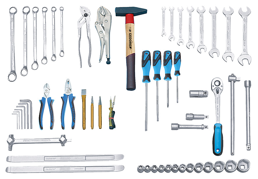 S 1151 A Tool assortment ZOLL 67-pieces
