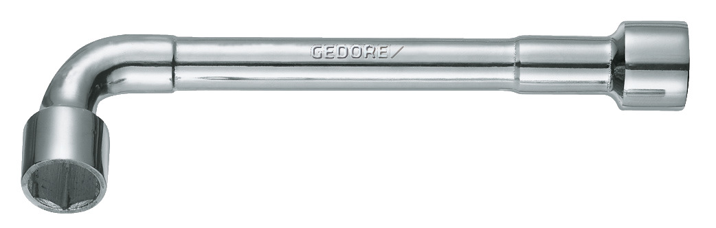 25 PK Double ended socket wrench angled with hole