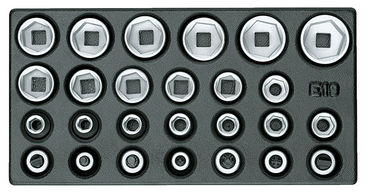 1500 ES-19 IS Set of socket wrench inserts 1/2