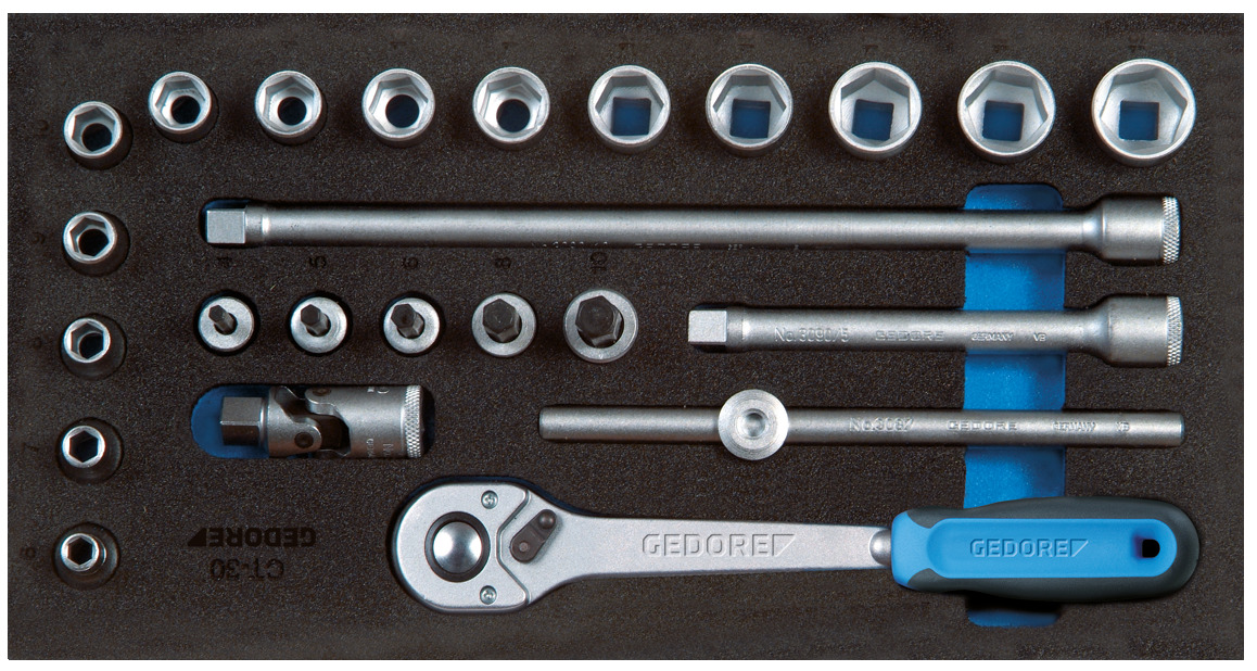 1500 CT1-30 Socket Set 3/8