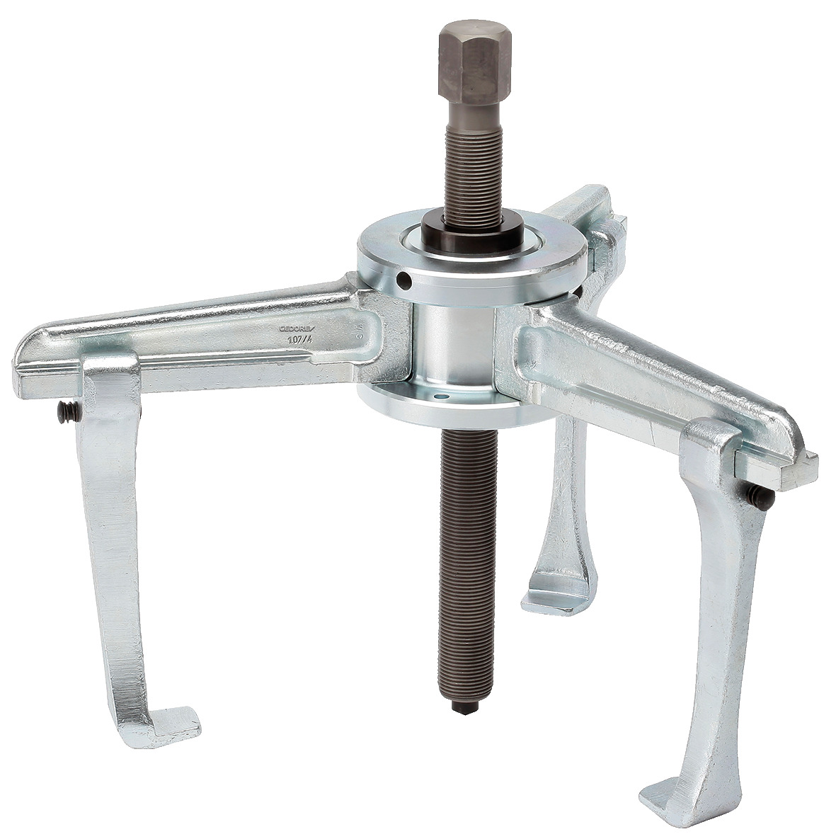 1.07/4-B Universal puller 2-/3-arm, all-steel hook with hook brake