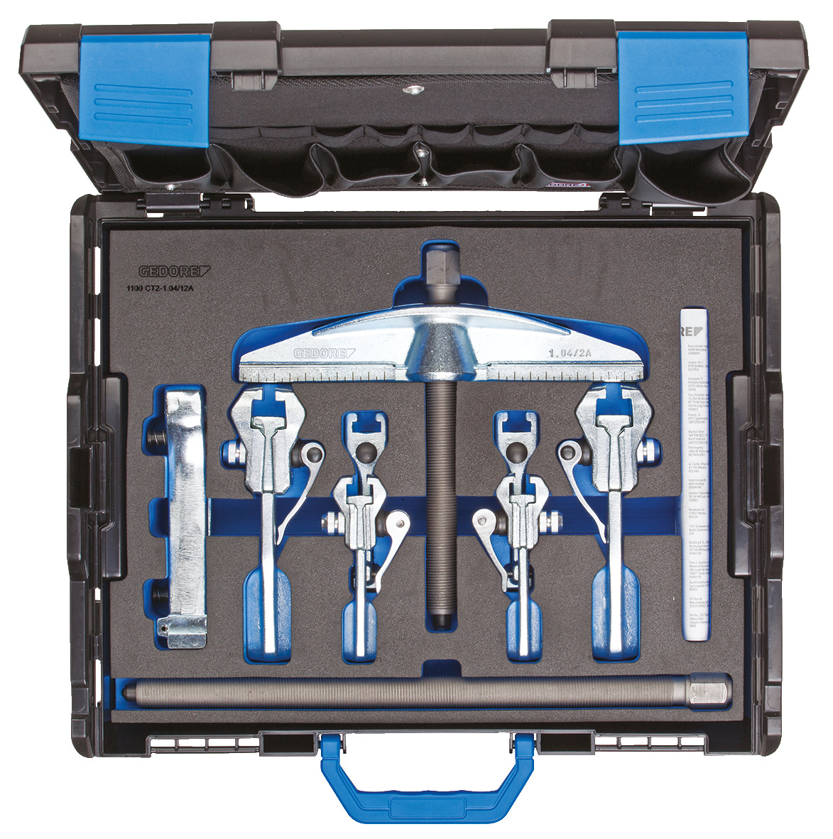 1100-1.04/12A Puller set internal/external, in L-BOXX 136