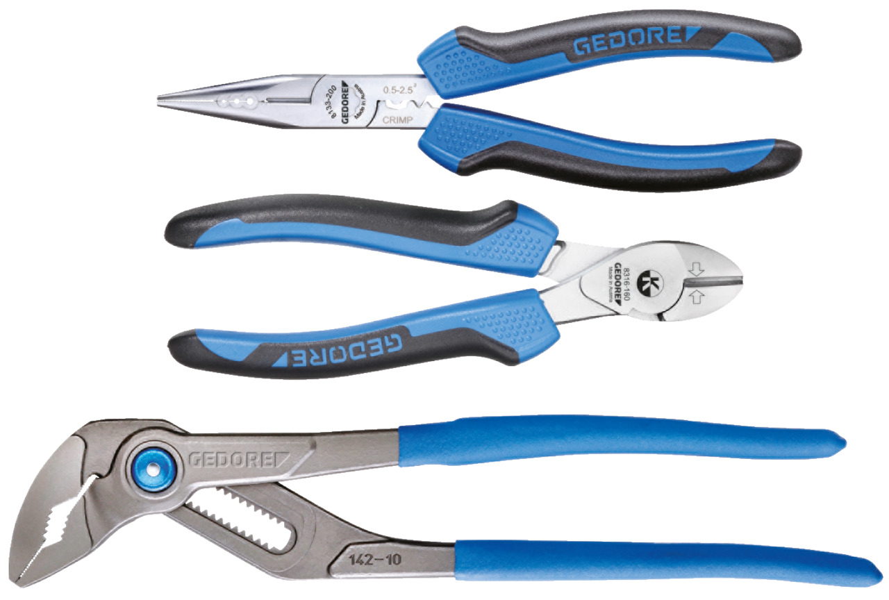 1102-008 Set of pliers 3 pieces
