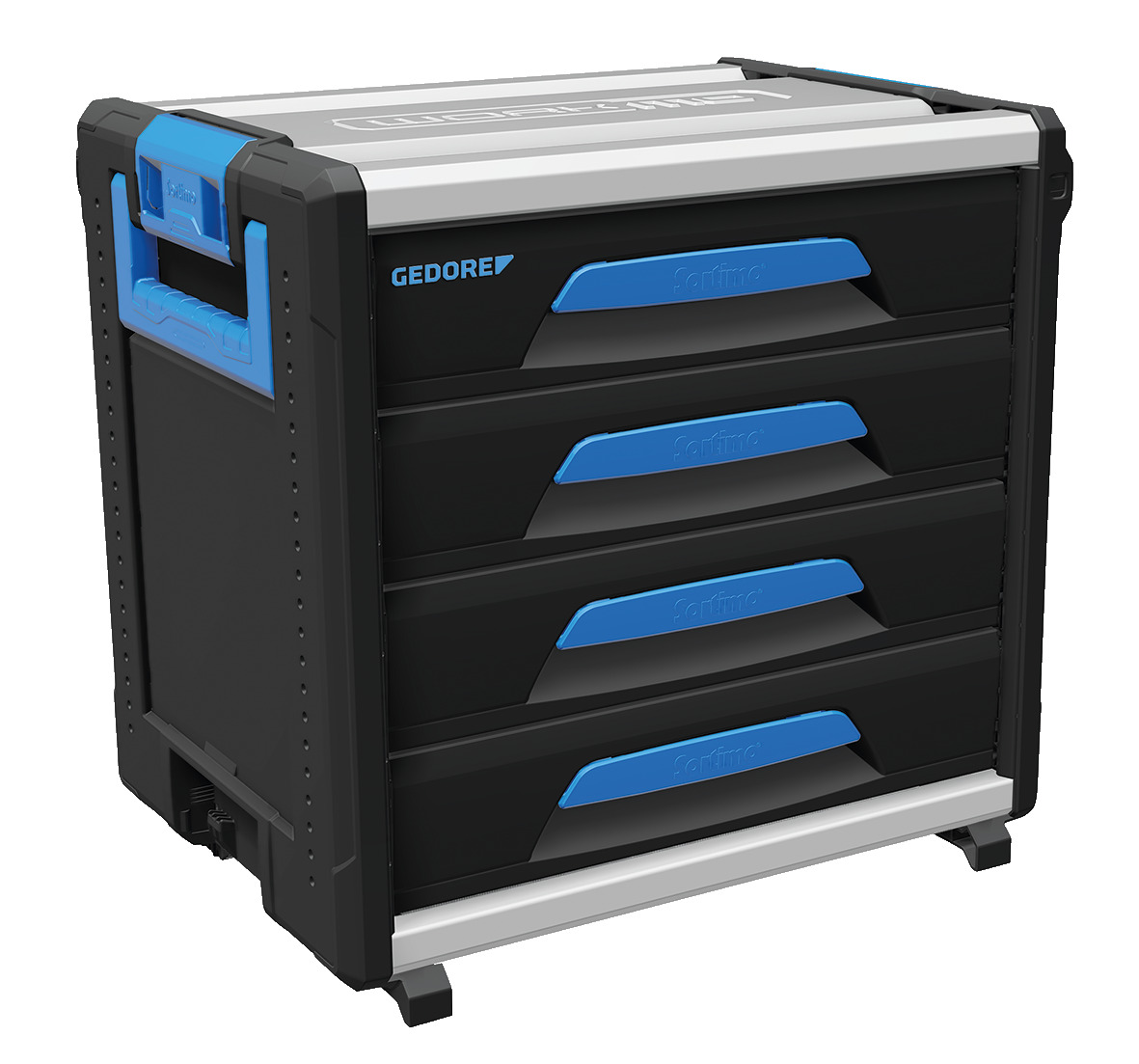 1110 WM 24 Toolbox module WorkMo B2 4 drawers H6
