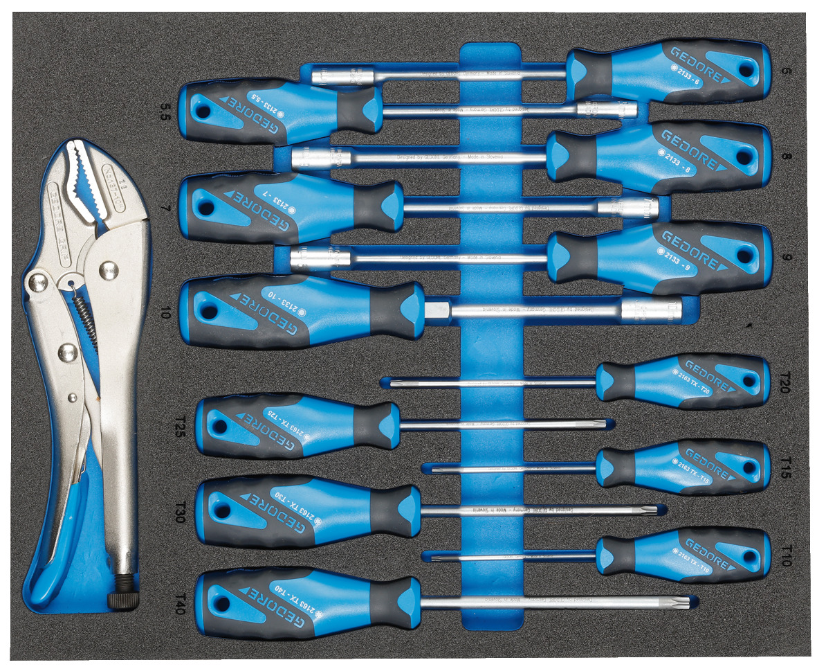 TS CT2-2133-2163TX Tool range in 2/4 check tool module