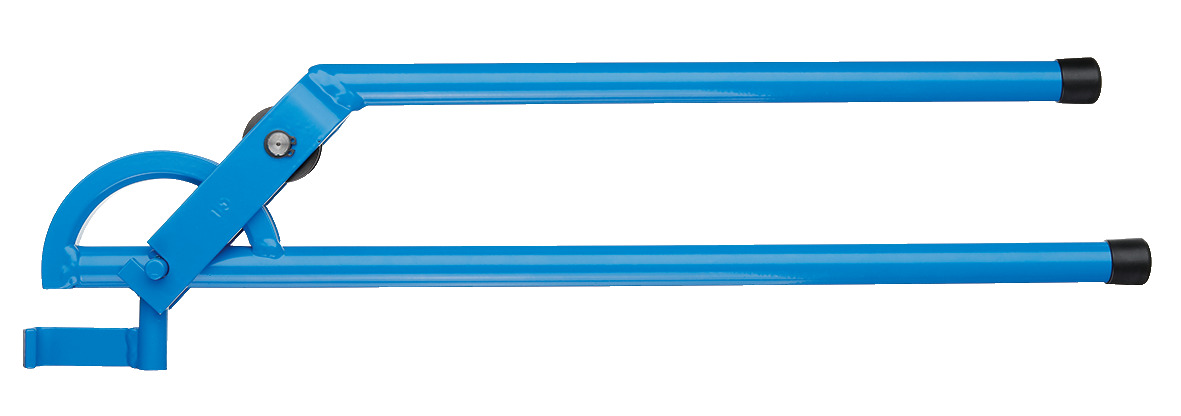 2423 Pipe bending pliers with roller and plastic slide rail
