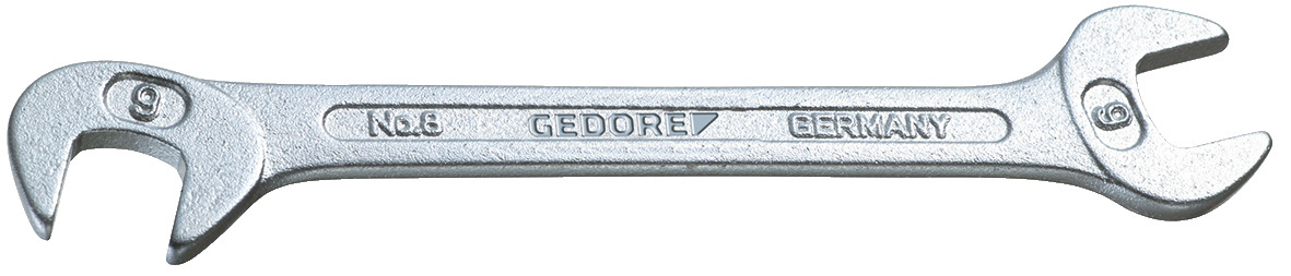 8 (MM) Double open ended spanner small