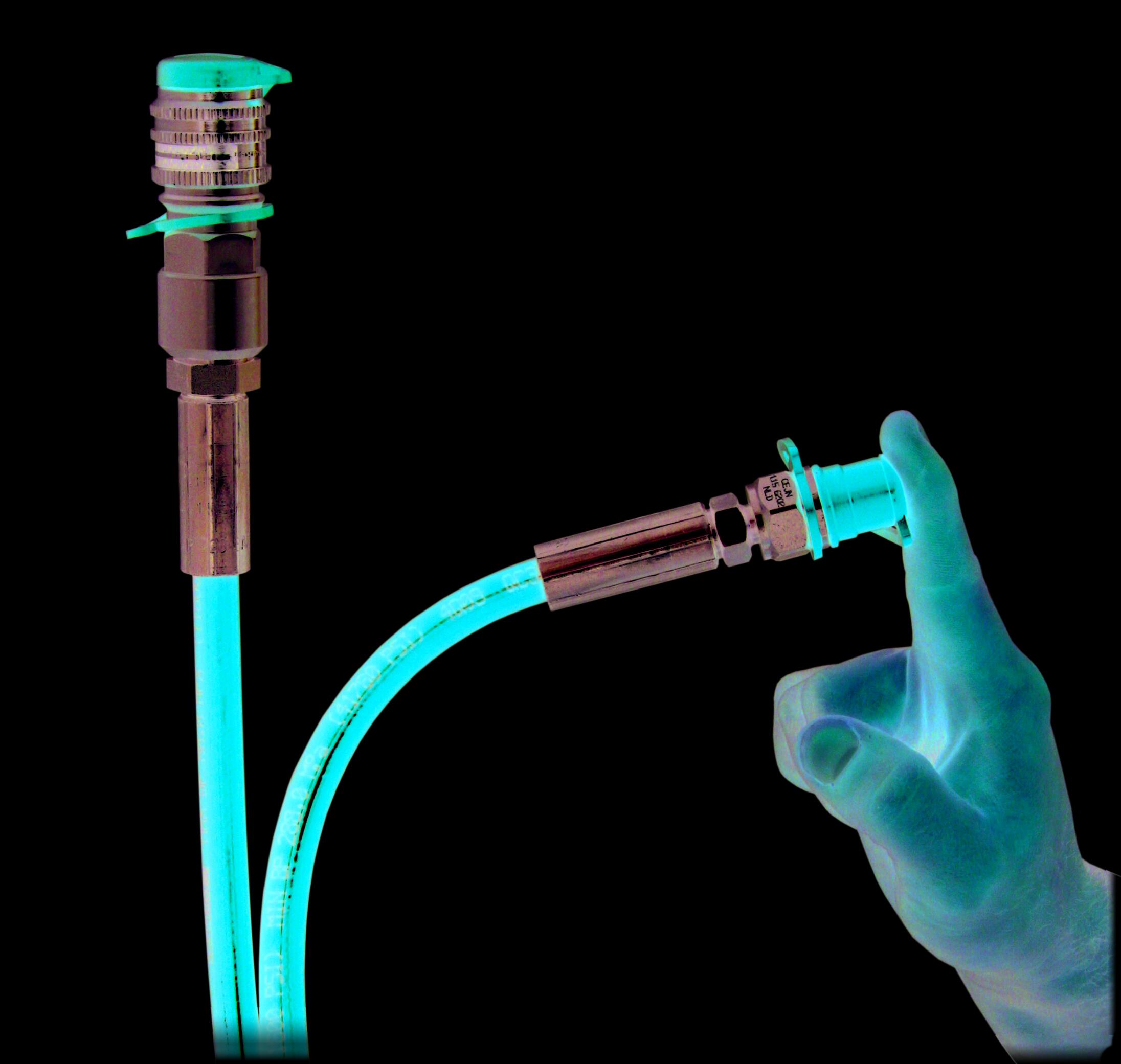 High-pressure twin hoses